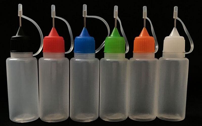 E-Juice Needle Tip Bottle PE Material with Pressure Cap 4