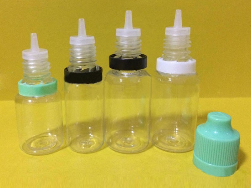 E-juice Bottle PET Material with Tamper Evident Childproof Cap 4
