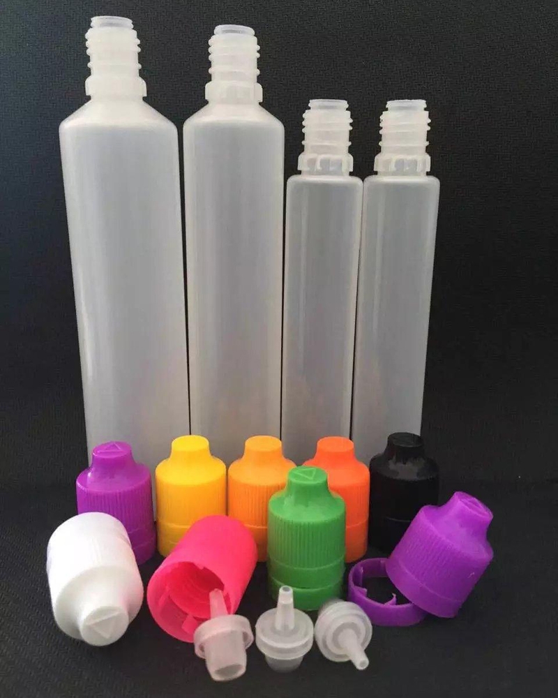 E-juice Bottle PE Material with Tamper Evident Childproof Cap 2