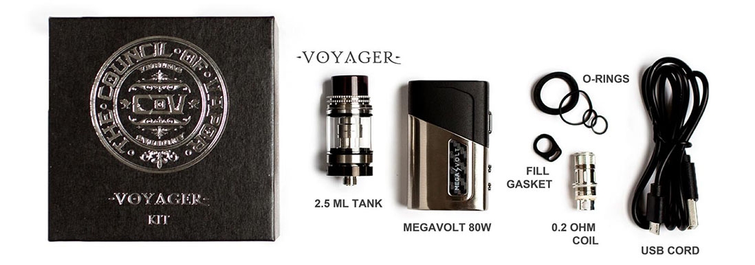 COV Voyager 80W Kit Packing List