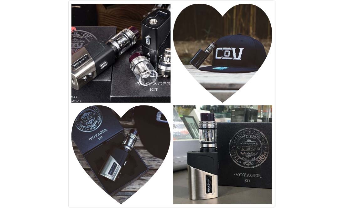 COV Voyager 80W Kit Real Shot COV Voyager 80W Kit Real Shot