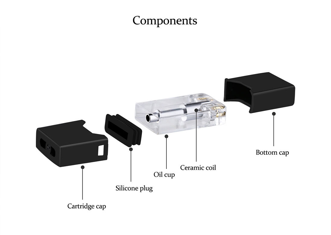 4pcs JBOX Replacement Pod for JBOX MOD 0.7ml