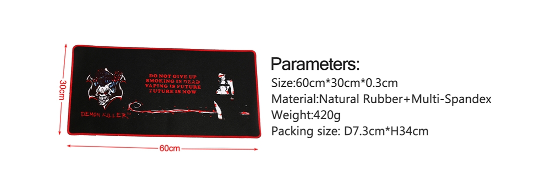 Demon Killer Bar Mat Parameter