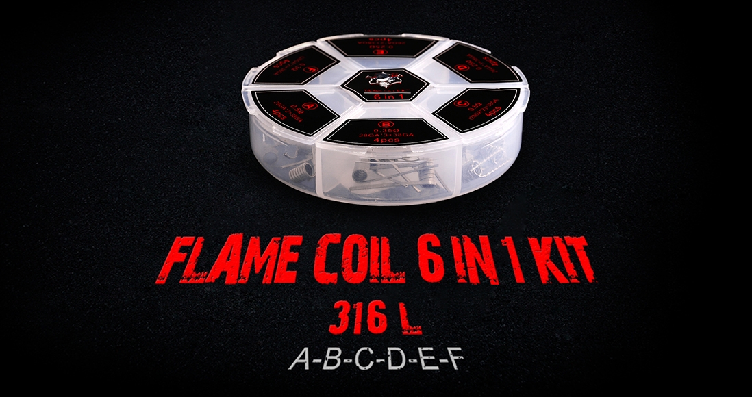 Demon Killer Flame Coil 6 In 1 Kit 316L