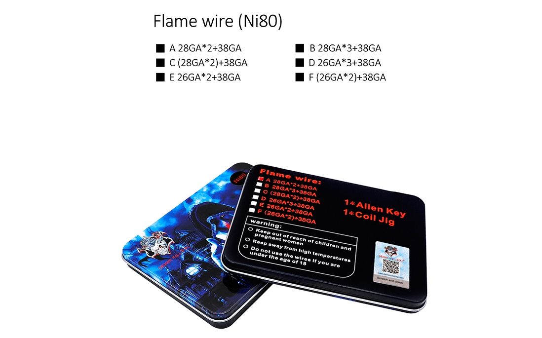 Demon Killer Ni80 Flame Wire Features