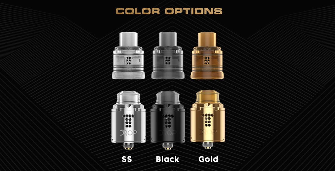 Digiflavor Drop Solo RDA Atomizer Colors