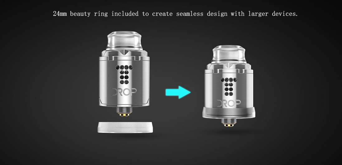 Digiflavor Drop Solo RDA Atomizer Features