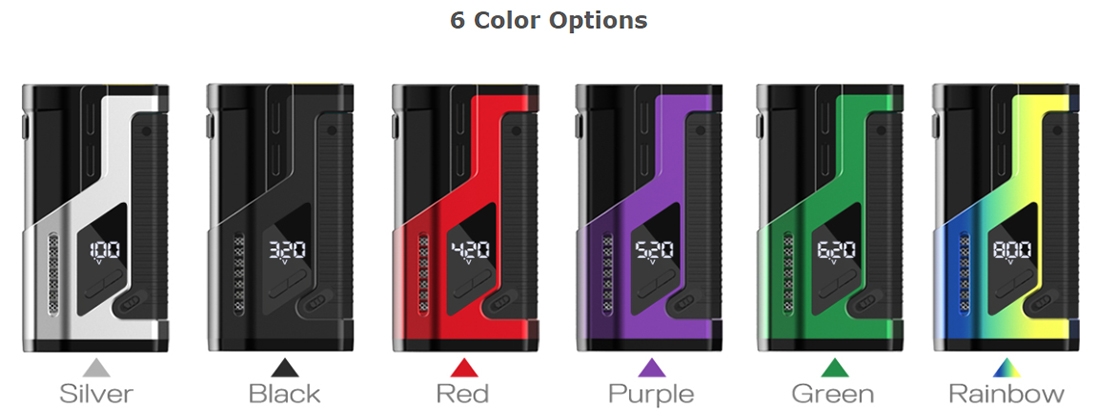 Dovpo VEE VV Box Mod Colors