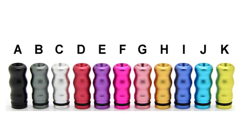 510 Aluminum Twisted Drip Tip