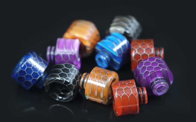 510 Snakeskin Resin Wide Bore Drip Tip 3