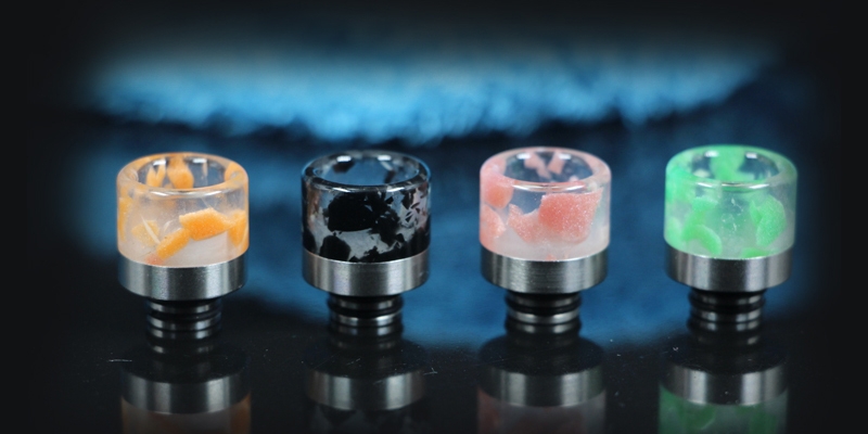 510 Stainless Steel Luminous Resin Drip Tip 2