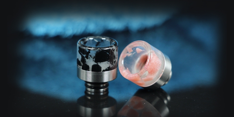 510 Stainless Steel Luminous Resin Drip Tip 1