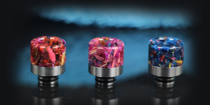 510 Stainless Steel Stable Wood Resin Drip Tip 2