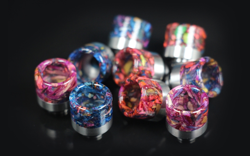 510 Stainless Steel Stable Wood Resin Drip Tip 3