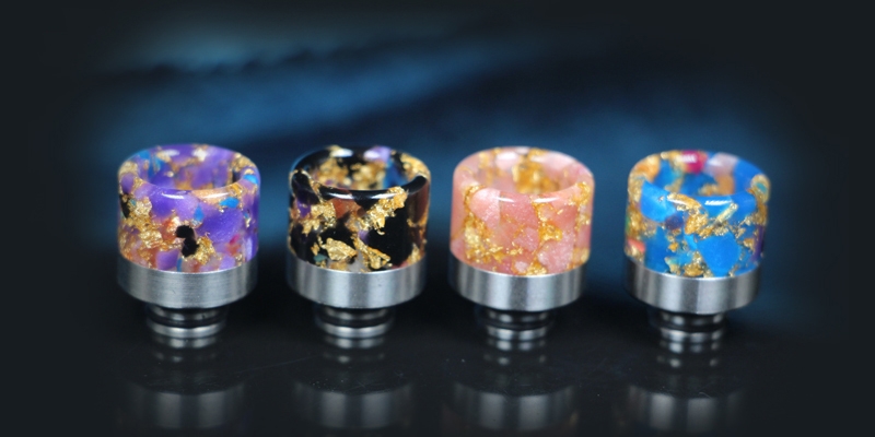 510 Starry Sky Stainless Steel Drip Tip2