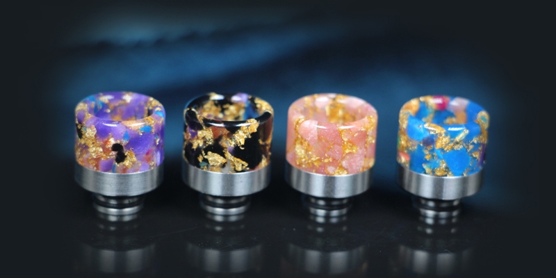  510 Starry Sky Stainless Steel Drip Tip2