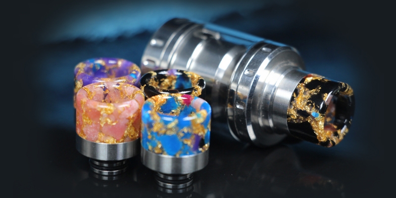  510 Starry Sky Stainless Steel Drip Tip3