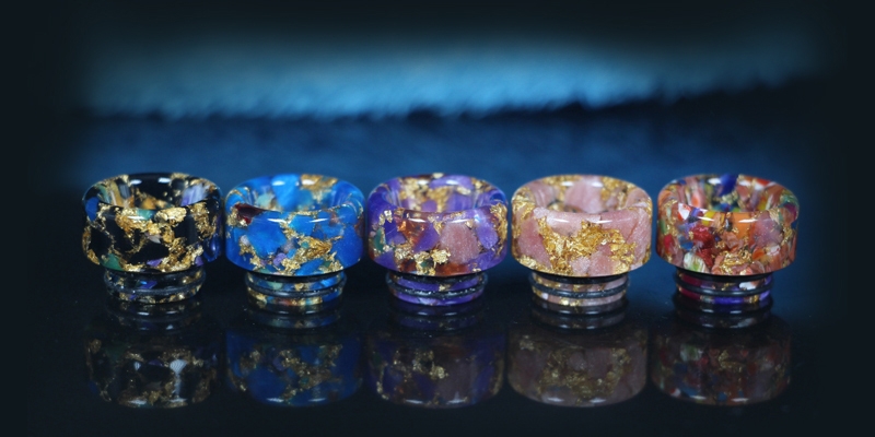  810 Dollars Starry Sky Resin Drip Tip