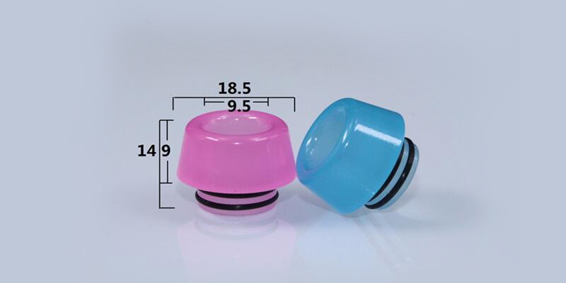 810 Mushroom Resin Drip Tip with Luminous Version 810 Mushroom Resin Drip Tip with Luminous Version