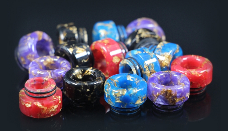 810 Thread Round Style Starry Sky Drip Tip 810 Thread Round Style Starry Sky Drip Tip