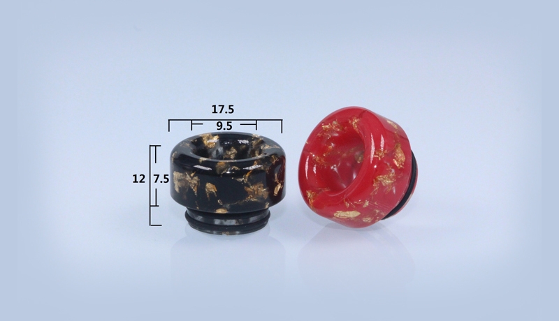 810 Thread Round Style Starry Sky Drip Tip 810 Thread Round Style Starry Sky Drip Tip