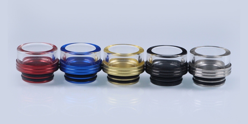 810 Wide Bore Glass Drip Tip