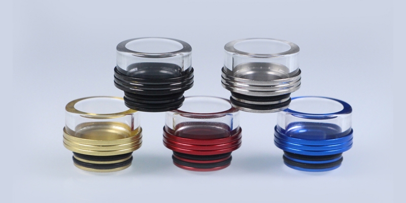 810 Wide Bore Glass Drip Tip