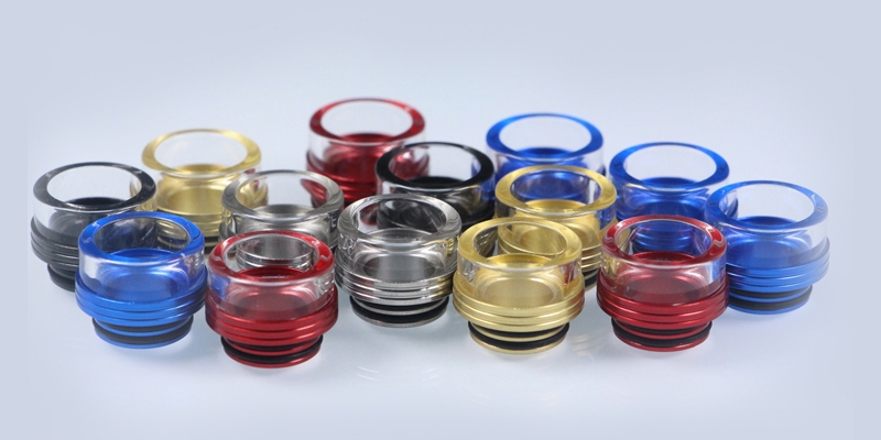 810 Wide Bore Glass Drip Tip