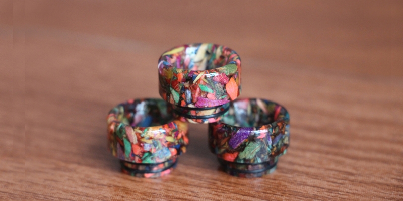 TFV8 810 Epoxy Resin Stabilized Wood Drip Tip TFV8 810 Epoxy Resin Stabilized Wood Drip Tip