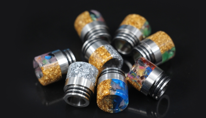 TFV8 810 Half Dollar+SS Drip Tip TFV8 810 Half Dollar+SS Drip Tip