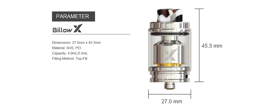 Ehpro Billow X RTA Parameter