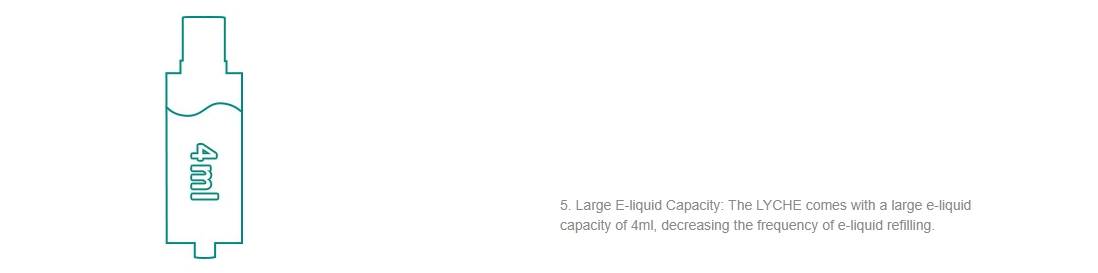 Eleaf LYCHE Atomizer Capacity Eleaf LYCHE Atomizer Capacity