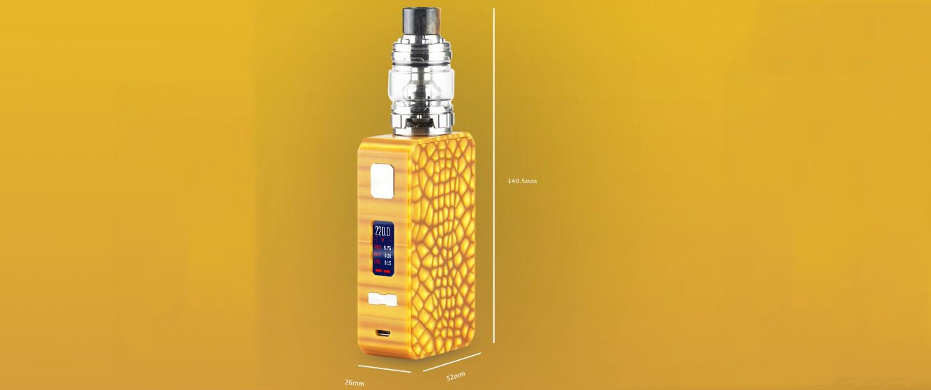 Eleaf Saurobox with ELLO Duro Kit parameters