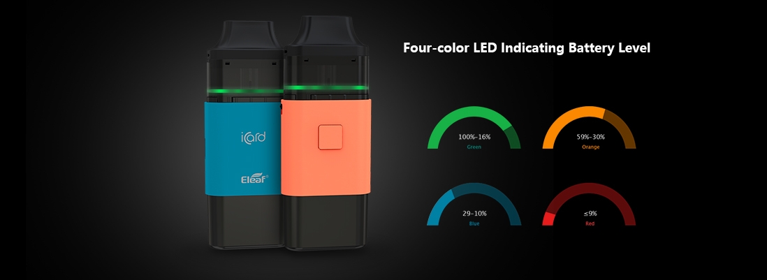 Eleaf iCard All-in-one Starter Kit Main Features 4