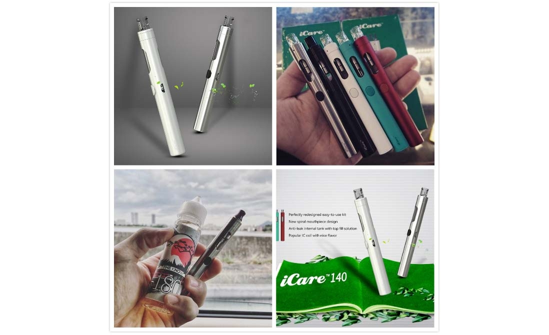 Eleaf iCare 140 Starter Kit 650mAh Real Shot Eleaf iCare 140 Starter Kit 650mAh Real Shot