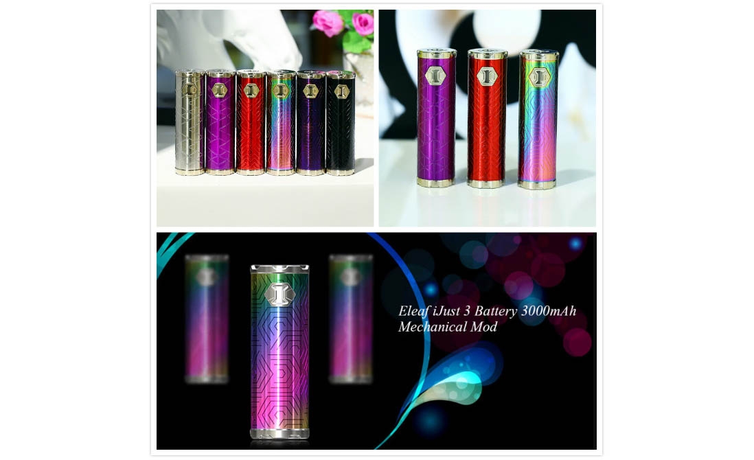 Eleaf iJust 3 Battery 3000mAh Design Real Shot Eleaf iJust 3 Battery 3000mAh Design Real Shot