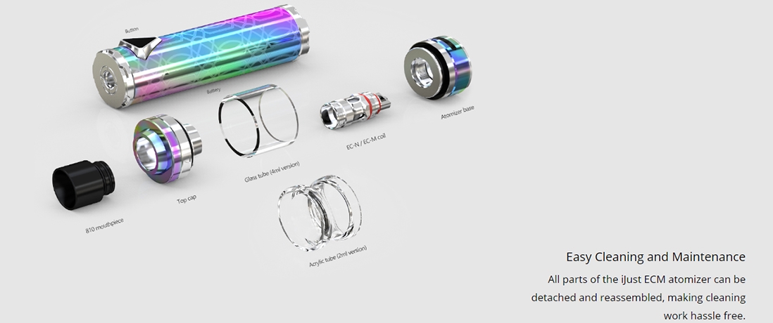 Eleaf iJust ECM Detachable Structure Eleaf iJust ECM Detachable Structure