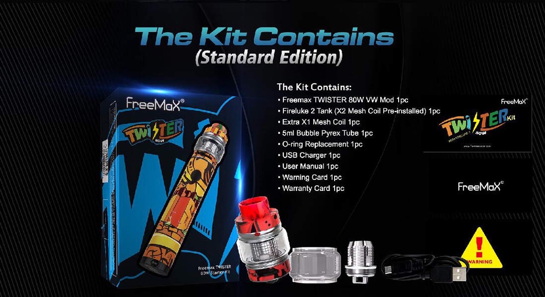 Freemax Twister 80W Starter Kit