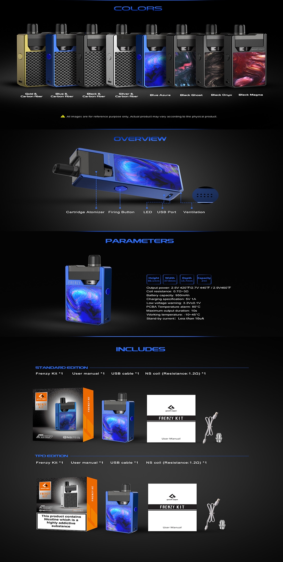 Geekvape Frenzy kit