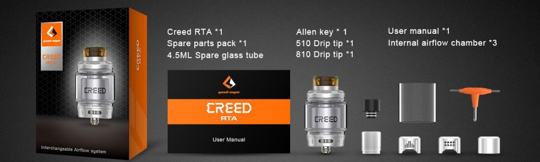 Geekvape Creed RTA package