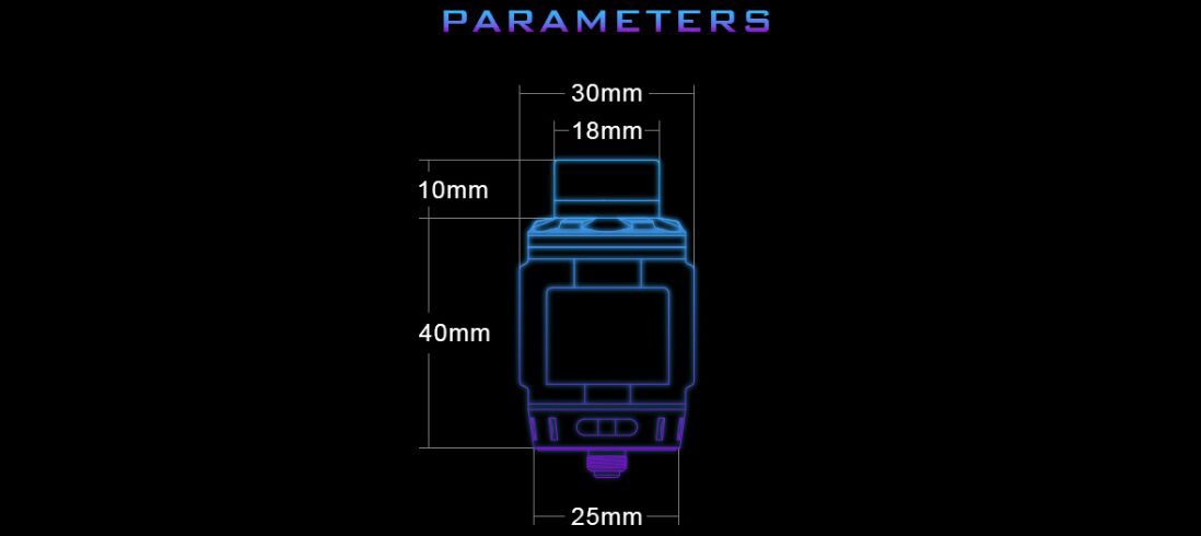 Geekvape Creed RTA parameters