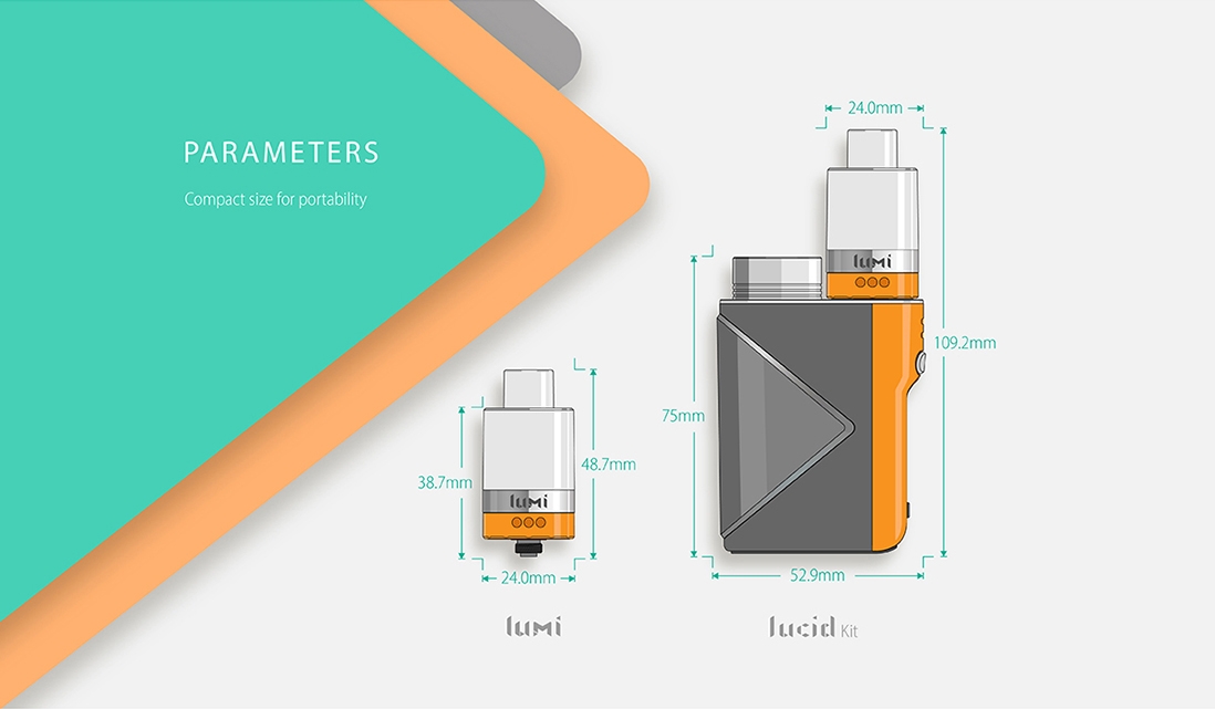 Geekvape Lucid Kit Parameters