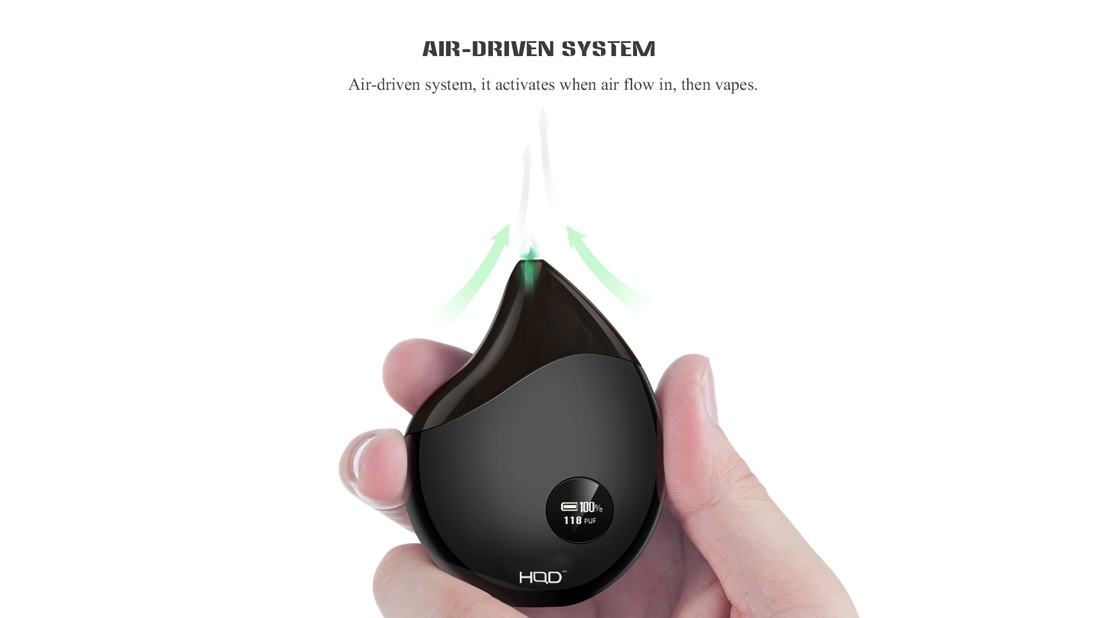 HQD COMMA Pod Kit Features 1