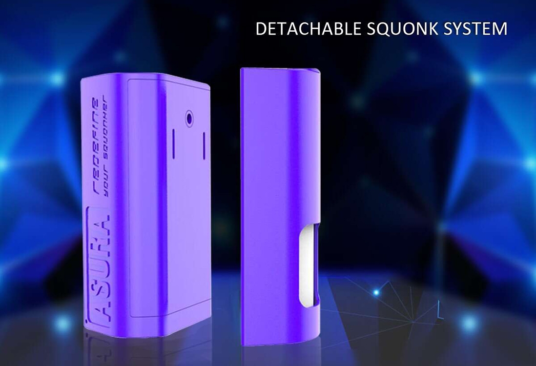 Hugo Vapor Asura 228W 2-in-1 TC Box & Squonk Mod Squonk System