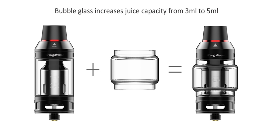 HugsVape Magician Mesh Subohm Tank Capacity HugsVape Magician Mesh Subohm Tank Capacity