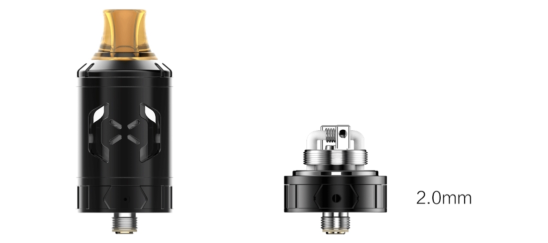 HugsVape Chalice MTL RTA 2ml Airflow Holes HugsVape Chalice MTL RTA 2ml Airflow Holes