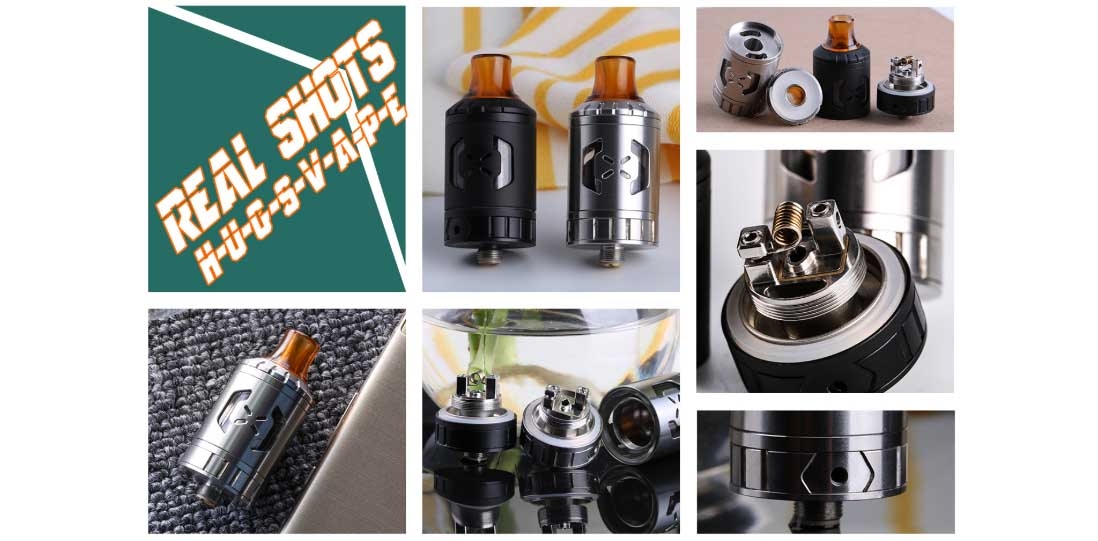 HugsVape Chalice MTL RTA 2ml Real Shots HugsVape Chalice MTL RTA 2ml Real Shots