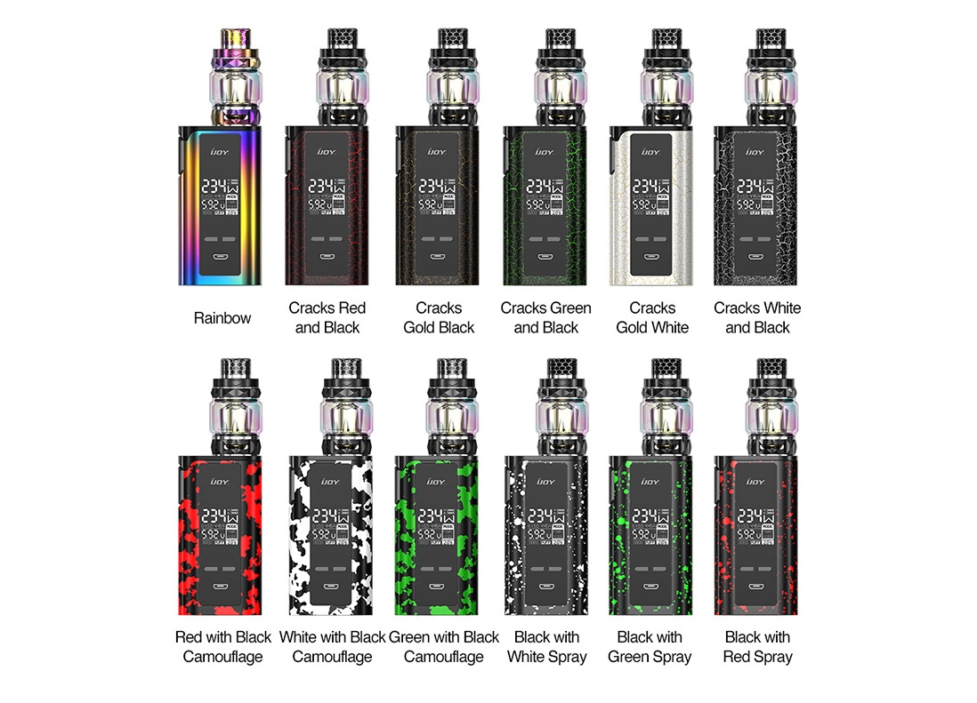 IJOY Captain New Kit Colors