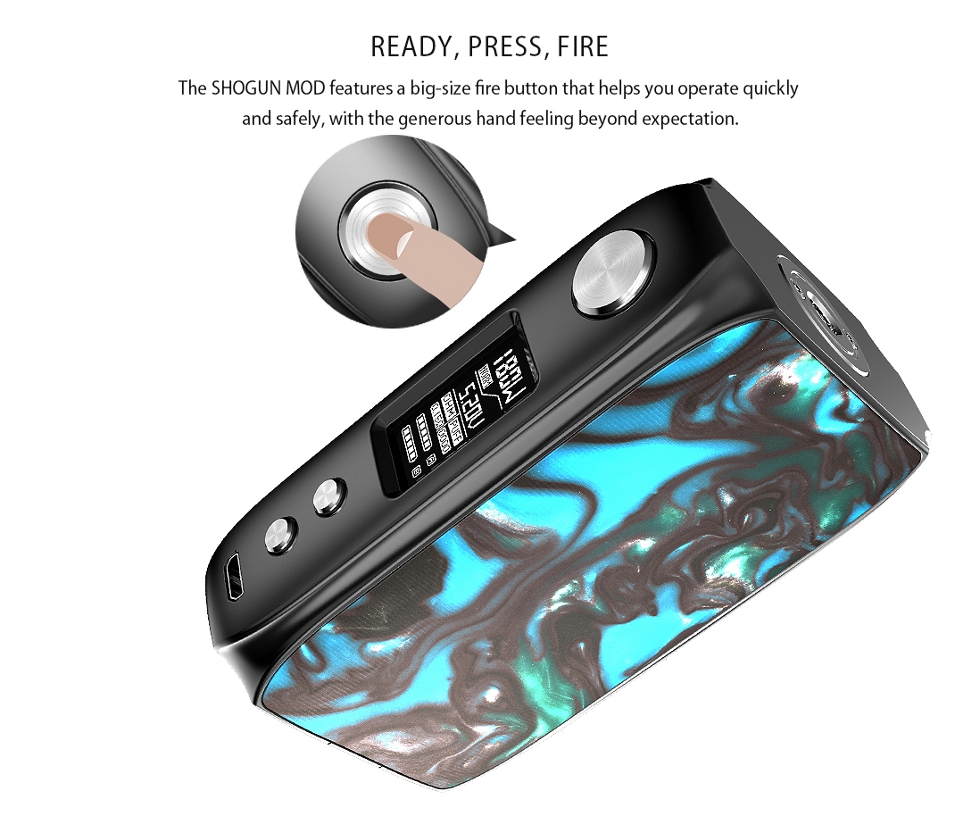 IJOY Shogun Univ Fire Button