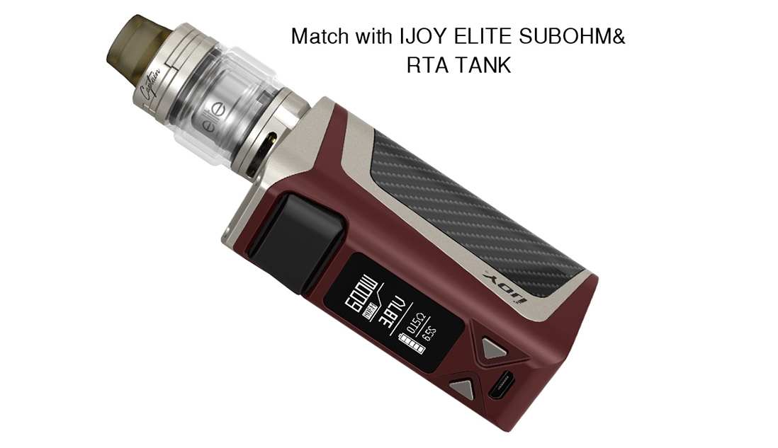 Elite Mini Box Mod Match with IJOY ELITE SUBOHM & RTA TANK